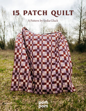 Load image into Gallery viewer, 15 Patch Quilt PDF Pattern by Lydia Gluck