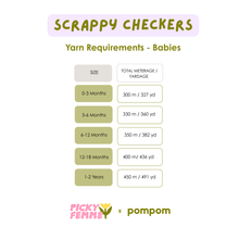 Load image into Gallery viewer, Scrappy Checkers Pullover by Picky Femme - KIDS