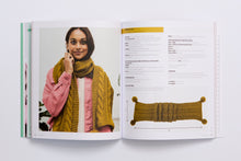 Load image into Gallery viewer, The best learn to knit book! Knit How by Lydia Gluck and Meghan Fernandes. Simple, easy, beginner knitting patterns for cabled scarves.
