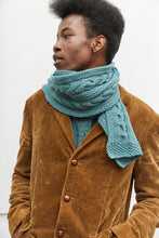 Load image into Gallery viewer, The best learn to knit book! Knit How by Lydia Gluck and Meghan Fernandes. Simple, easy, beginner, cabled scarf knitting pattern.
