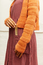 Load image into Gallery viewer, The best learn to knit book! Knit How by Lydia Gluck and Meghan Fernandes. Simple, easy, beginner cardigan knitting pattern.