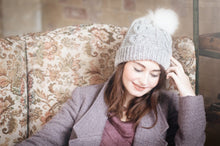 Load image into Gallery viewer, Take Heart Hat by Fiona Alice, Pom Pom Quarterly Issue 7 (Winter 2014)