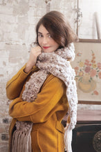 Load image into Gallery viewer, Vintage Bullion Scarf by Marie Segares, Pom Pom Quarterly Issue 7 (Winter 2014)