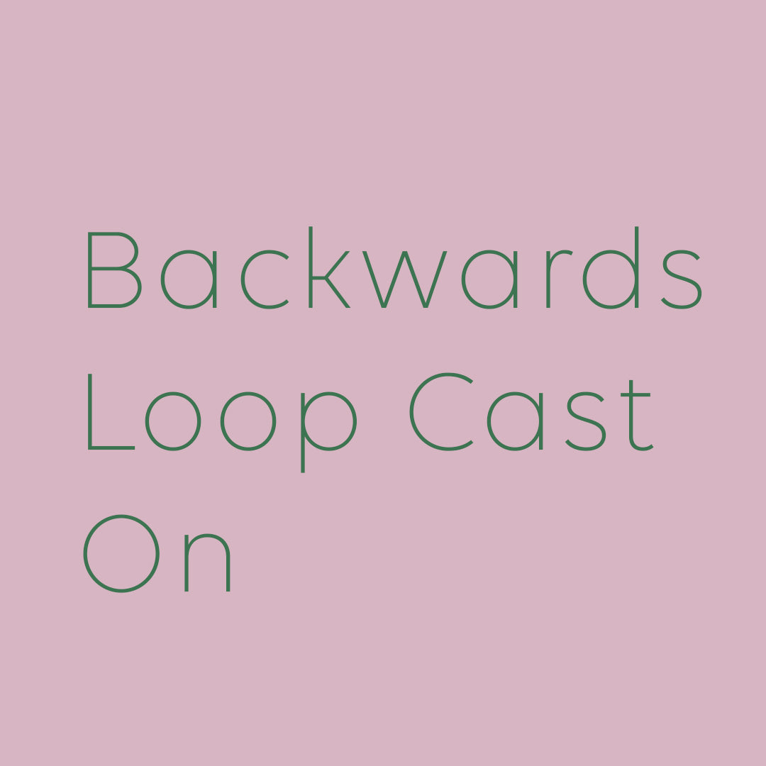 Backwards-Loop Cast-On – Pom Pom Publishing