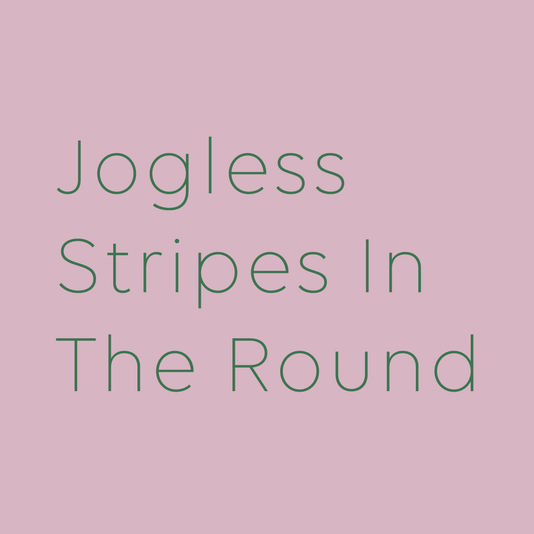 Jogless Stripes In The Round – Pom Pom Publishing