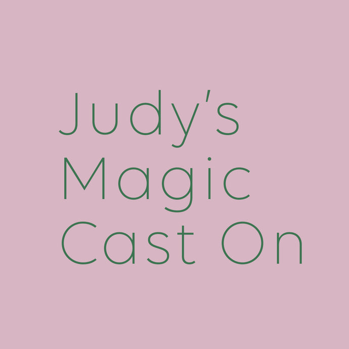 Judy's Magic Cast-On