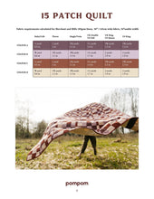 Load image into Gallery viewer, 15 Patch Quilt PDF Pattern by Lydia Gluck
